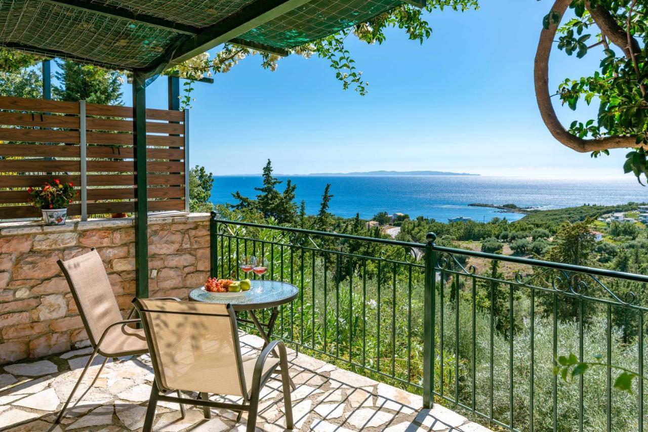 Villa Sandy Sívota Exteriér fotografie